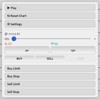 Paper trading P&L